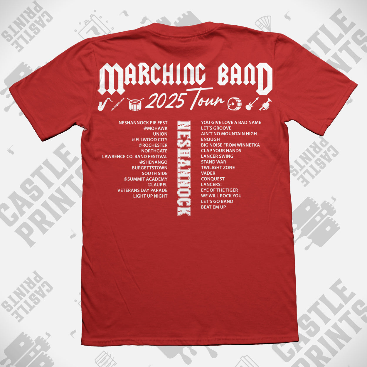 Lancer Marching Band 2025 Tour