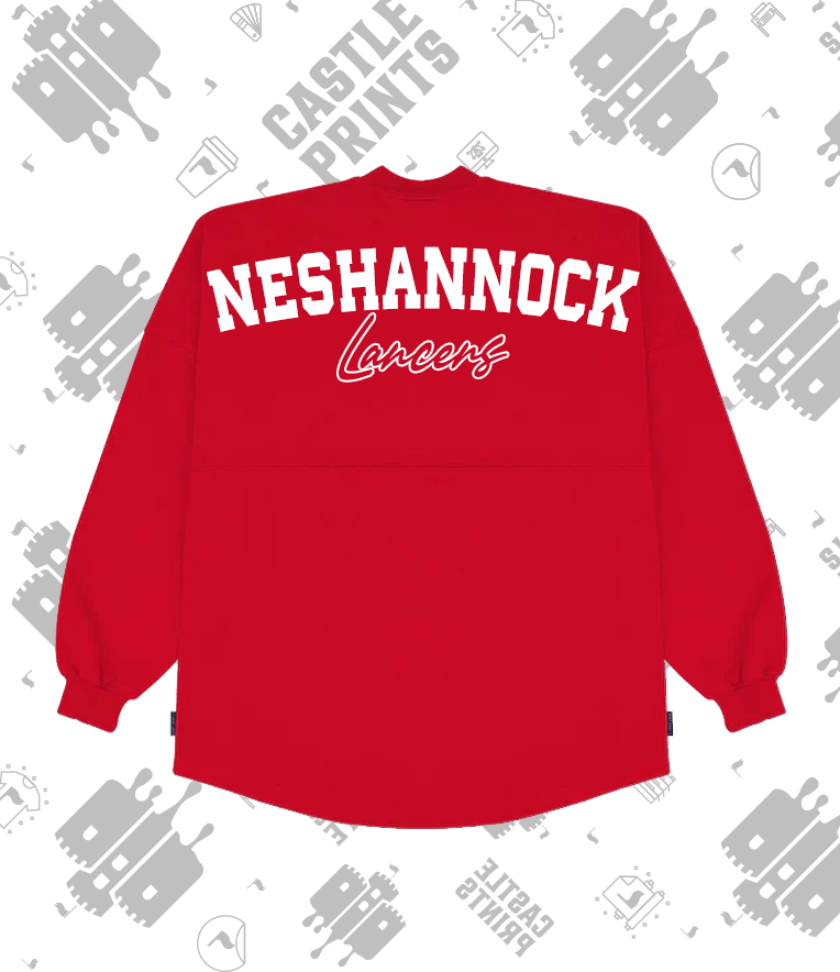 Neshannock Lancers Official Spirit Jersey – Puff Print Edition